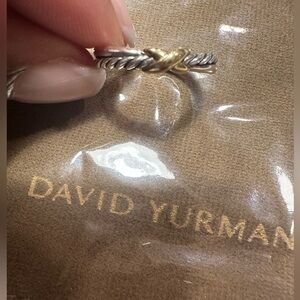 Authentic David Yurman Petite X Ring